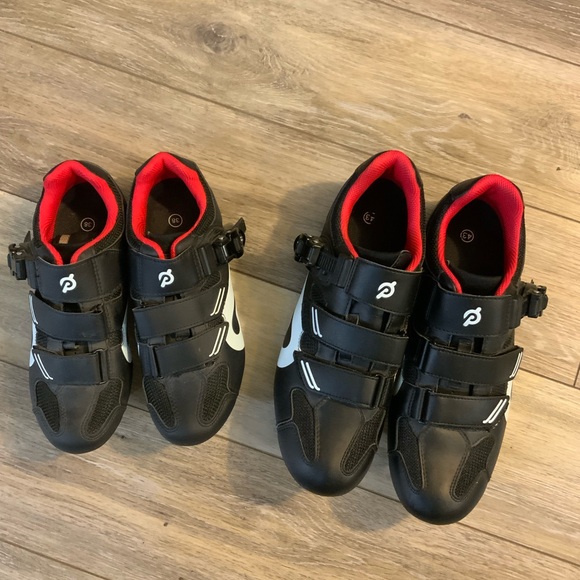 Peloton Black Cycling Shoes - two sizes available. - Picture 1 of 5